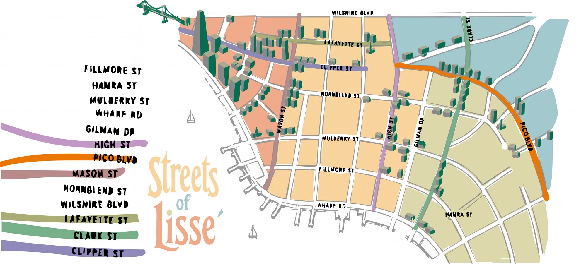 STREETS OF LISSÉ project imagery